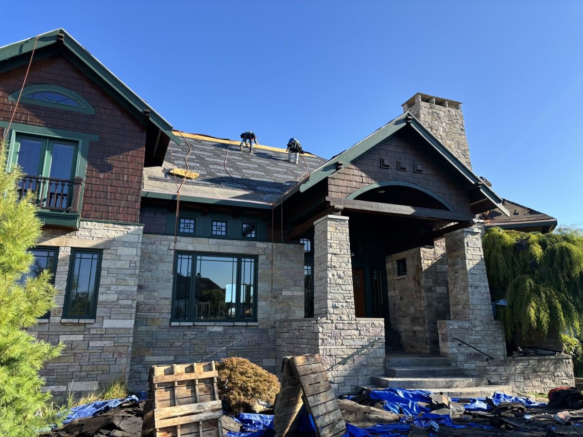 A home with a finished Jax Roofing roof