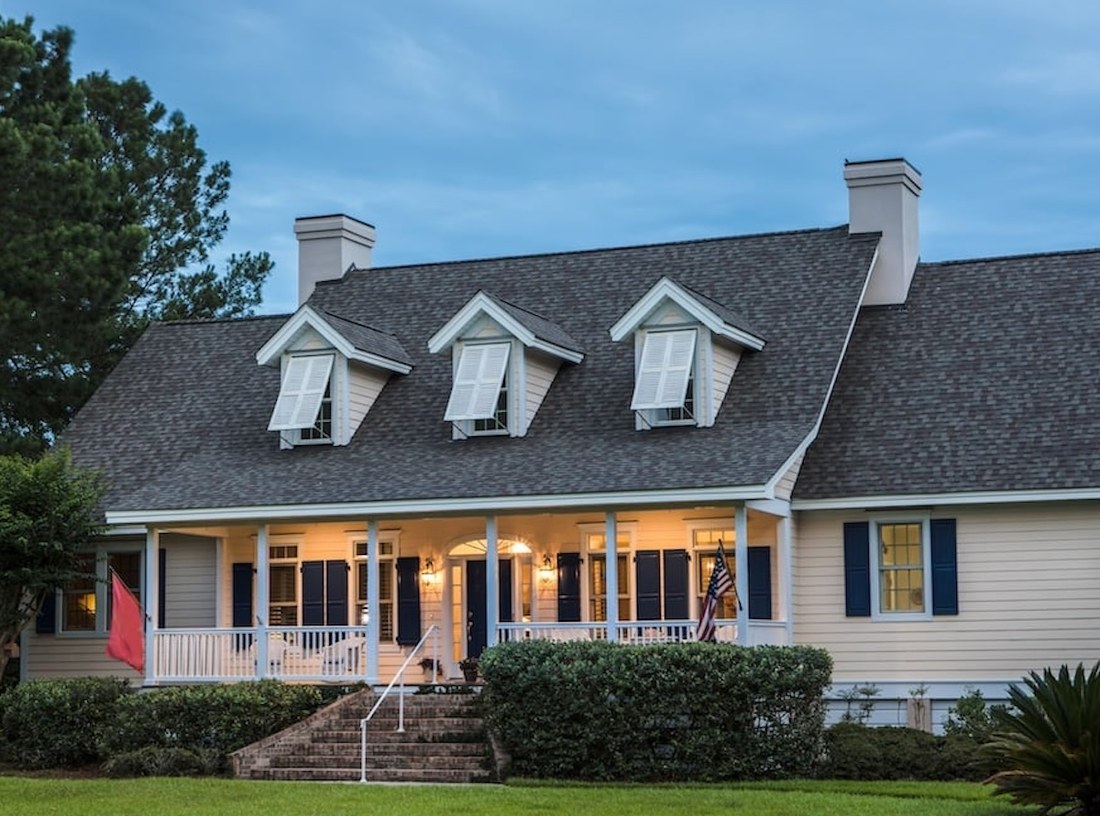 A home with a new roof and dormers