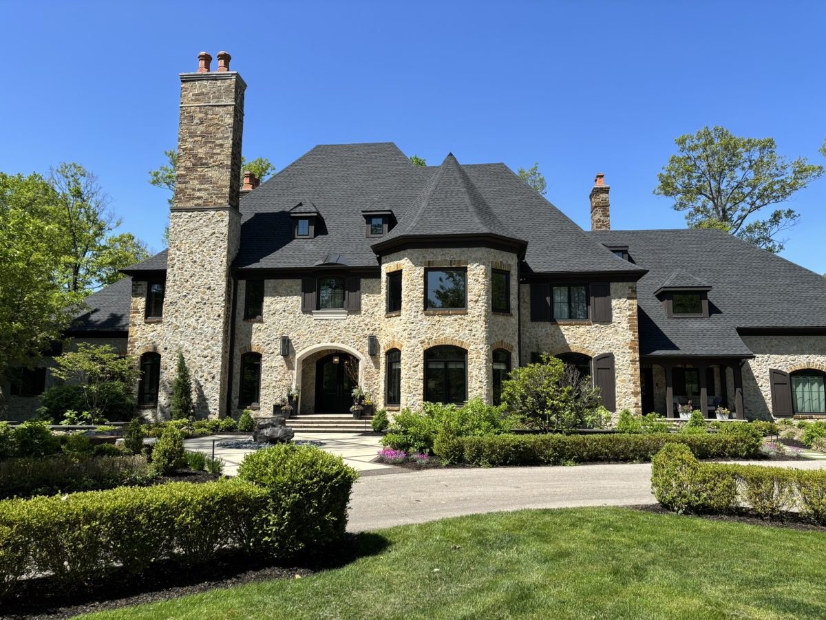 A home with a finished Jax Roofing roof